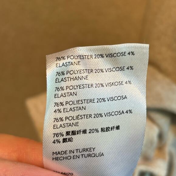 Anthro Maeve Oatmeal Cowl Neck Sweatshirt Dress - size Medium - Picture 5 of 6